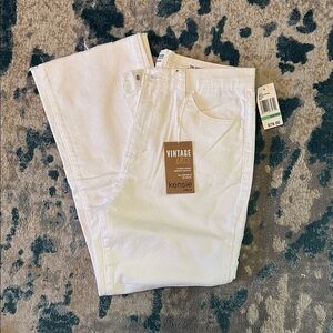 Kensie The Savannah high rise flare crop Women's Jeans